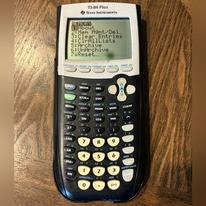 Texas Instruments TI-84 Plus calculator